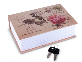 Abschließbare Security Box im Buch Design für nur 7,64 Euro bei Amazon