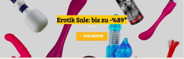 Großer Erotik Sale beim Dealclub mit bis zu 89% Rabatt