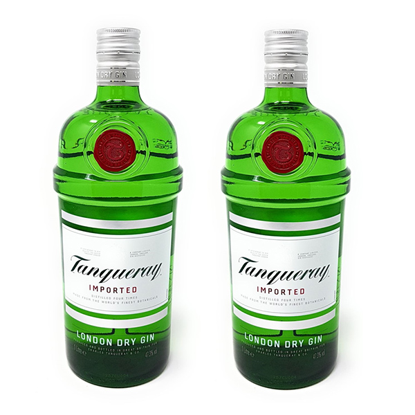 2x Tanqueray London Dry Gin (1 l) für nur 36,99 Euro (statt 43,- Euro)