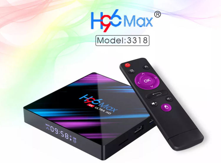 H96 MAX Android TV-Box mit 2GB RAM 16GB Speicher für 18,12 Euro bei Gearbest