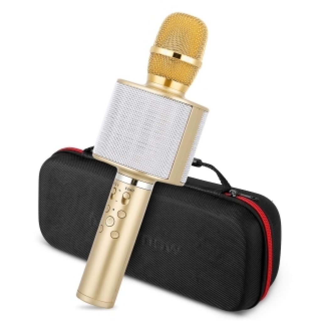 Mbuynow K380D Bluetooth KaraokeMikrofon mit Lautsprecher und Echo