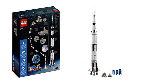 LEGO 21309 NASA Apollo Saturn V für nur 99,99 Euro (statt 119,- Euro)