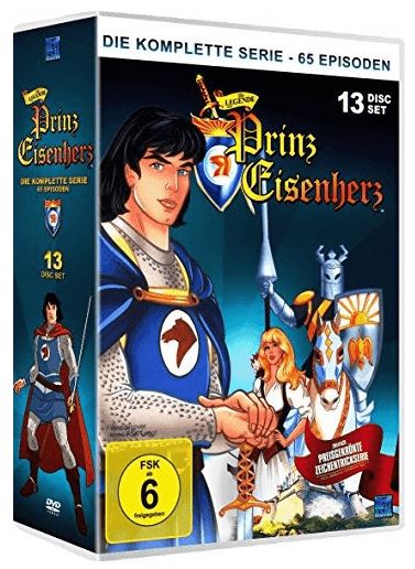 Für Nostalgiker! Die Legende von Prinz Eisenherz – Gesamtedition (DVD) für nur 29,- Euro inkl. Versand (statt 43,- Euro)