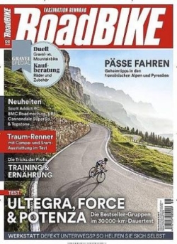 Prämienabo der Zeitschrift RoadBIKE ab 55,80 Euro und dazu Prämien im Wert von bis zu 40,- Euro