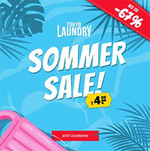 Tokyo Laundry Summer Sale bei SportSpar jetzt schon ab 4,99 Euro für viele tolle Artikel