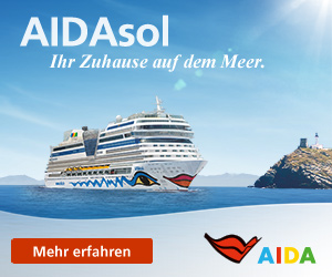 AIDA Last Minute Angebot: 7 Tage mit Aidasol ab Mallorca, Balkonkabine, Flug 599,- Euro p.P.