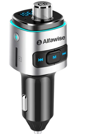 Alfawise QC3.0 Bluetooth 4.2 FM Transmitter Car Charger für nur 11,73 Euro inkl. Versand