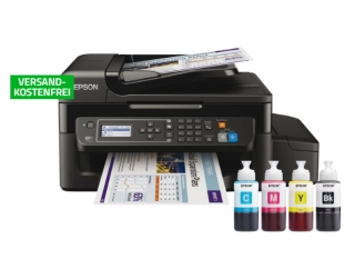 Epson EcoTank ET-4500 Tintenstrahl-Multifunktionsgerät für nur 189,- Euro