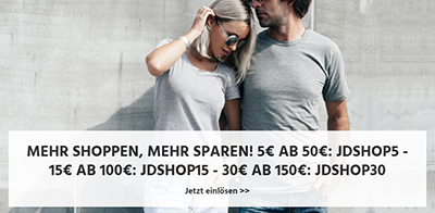 Nur noch heute! Bis zu 30,- Euro Extra-Rabatt bei Jeans-Direct im Online-Shop