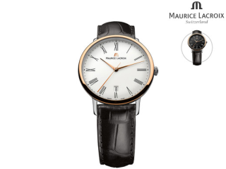 Maurice Lacroix Les Classiques Automatik Armbanduhr in schwarz oder weiß je 1008,90 Euro