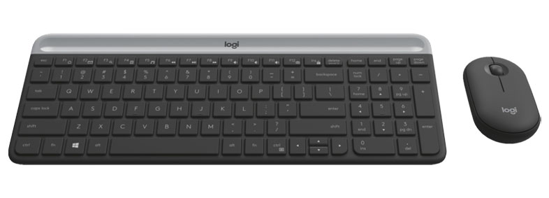 LOGITECH MK470 Slim Combo Tastatur-Maus-Set für nur 33,- Euro inkl. Versand