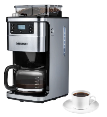 Medion Kaffeemaschine mit Mahlwerk MD 15486 für nur 79,95 Euro inkl. Versand