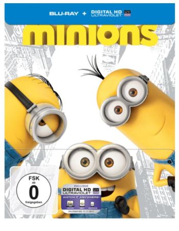 Minions (Steelbook Edition) (Blu-ray) für nur 5,- Euro inkl. Versand