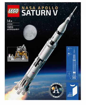 Lego 21309 NASA Apollo Saturn V Rakete für nur 99,95 Euro inkl. Versand