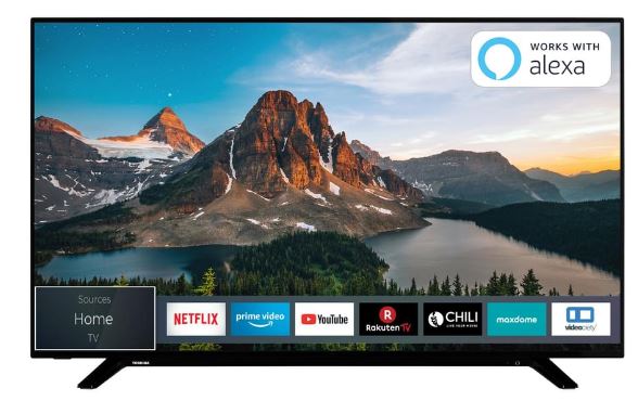 Toshiba 43U2963DG Smart TV (43 Zoll, 4K Ultra HD, Dolby Vision HDR, Triple Tuner) für nur 263,95 Euro inkl. Versand