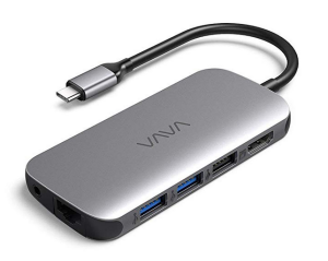 VAVA VA-UC016 USB Typ-C Hub mit HDMI, RJ45 Ethernet und Kartenleser für nur 36,99 Euro