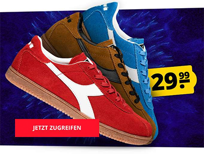 Diadora Tokyo Sneaker in verschiedenen Farben für nur 33,94 Euro inkl. Versand