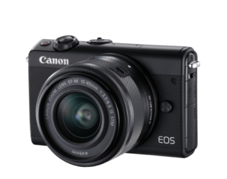 Canon EOS M100 Kit Systemkamera mit 24.2 Megapixel und 15-45 mm Objektiv für 249,- Euro inkl. Versand