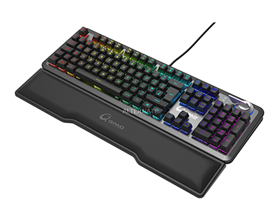 Gaming-Tastatur QPAD MK-95 (mit optischen Switches – Linear und Clickly) für nur 156,89 Euro (statt 192,- Euro)