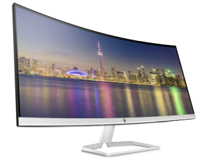 HP 34f Curved Display – 86 cm (34 Zoll), LED, Curved IPS-Panel für nur 456,99 Euro inkl. Versand