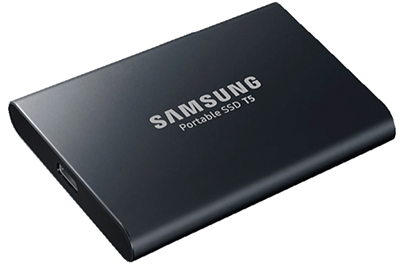 SAMSUNG Portable SSD T5 (1 TB, 2.5 Zoll, Schwarz) für nur 149,- Euro inkl. Versand