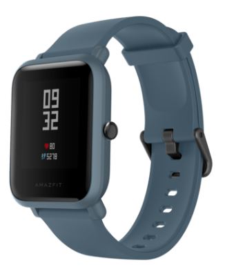 AMAZFIT BIP Lite Smartwatch (Polycarbonat, Silikon, 195 mm, Blue) für nur 30,- Euro inkl. Versand