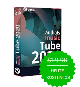 Audials Music Tube 2020 heute gratis als Giveaway of the Day