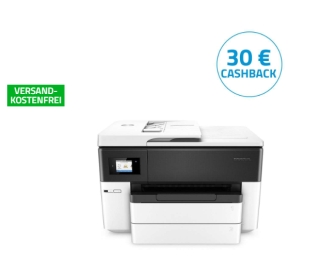 HP OfficeJet Pro 7740 Tintenstrahl-Multifunktionsdrucker G5J38A für 157,90 Euro + 30,- Euro Cashback