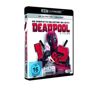 Deadpool 1+2 (4K Ultra HD Blu-ray + Blu-ray) für nur 22,99 Euro inkl. Versand