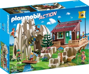 PLAYMOBIL 9126 Kletterfels mit Berghütte für 26,85 Euro