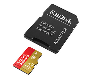 SanDisk Extreme microSD Speicherkarte mit 1 TB Speicher für nur 245,90 Euro (statt 348,- Euro)