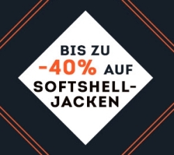 Jacken Sale bei SportScheck mit bis zu 40% Rabatt auf Softshelljacken