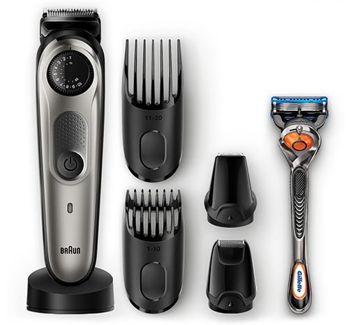 Braun Barttrimmer BT 7040 mit Präzisionsrad & 4 Aufsätzen für nur 50,90 Euro (statt 73,- Euro)