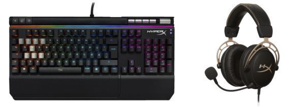 HYPERX Alloy Elite RGB-MX, Gaming Tastatur + HYPERX Gaming Headset für nur 169,- Euro inkl. Versand