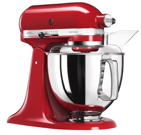 KITCHENAID 5KSM175PSEER Artisan Küchenmaschine (4,8 Liter, 300 Watt) für nur 399,- Euro inkl. Versand (statt 451,- Euro)