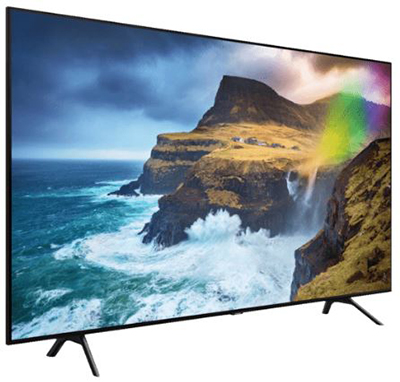 SAMSUNG GQ75Q70RGTXZG QLED TV (75 Zoll, UHD 4K, SMART TV) für nur 1.949,- Euro inkl. Versand (statt 2.149,- Euro)