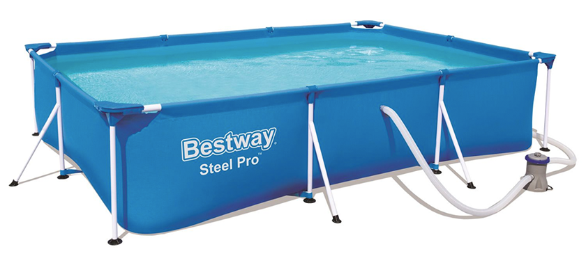 Bestway Steel Pro Frame Pool Set (300 x 201 x 66 cm) für nur 104,98 Euro inkl. Versand