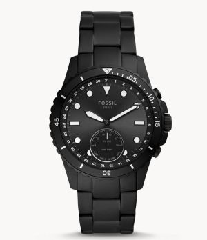 Fossil Sale:  Hybrid Smartwatch FB-01 Edelstahl (schwarz) für nur 45,50 Euro inkl. Versand