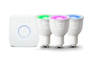 Philips Hue White & Color Ambience GU10 Dreierpack 3x250lm Promo-Set für nur 101,89 Euro inkl. Versand