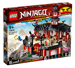 LEGO 70670 Ninjago Kloster des Spinjitzu für nur 49,99 Euro