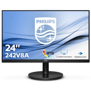 Philips 242V8A 24 Zoll LED-Monitor mit IPS-Panel für 103,94 Euro