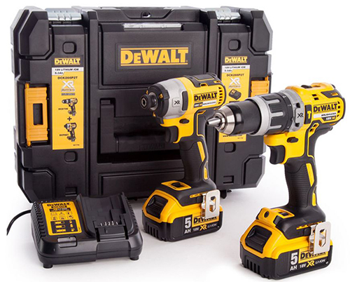 DeWalt Schlagbohr- & Schlagschrauber Set DCK266P2T + 2x 2,5Ah Akkus (18 V, bürstenlos) + Aufbewahrungsbox für nur 328,90€ inkl. Versand