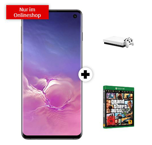 Knaller! MD Telekom green LTE mit 6 GB Daten für mtl. 26,99 Euro + SAMSUNG Galaxy S10 & Microsoft Xbox One X 1TB mit GTA V (Premium Edt.) für einmalig 1,- Euro