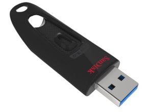 SANDISK ULTRA USB-Stick (Schwarz, 256 GB) für nur 28,27 Euro inkl. Versand