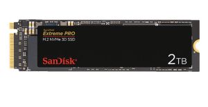 Sandisk Extreme Pro® M.2 NVMe 3D (2 TB, 2,5 Zoll, intern) für nur 333,- Euro inkl. Versand