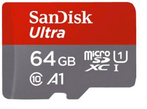 Doppelpack Sandisk Ultra UHS-I, Micro-SDXC Speicherkarte (64 GB 100 MB/s) für nur 18,- Euro inkl. Versand