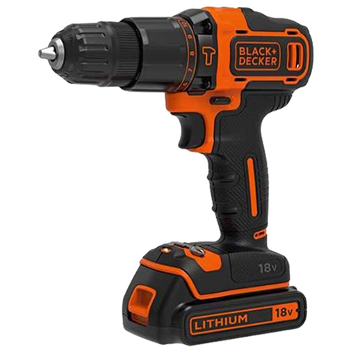 BLACK+DECKER Akku-Schlagbohrschrauber BDCHD18KBST für nur 106,89 Euro (statt 140,- Euro)