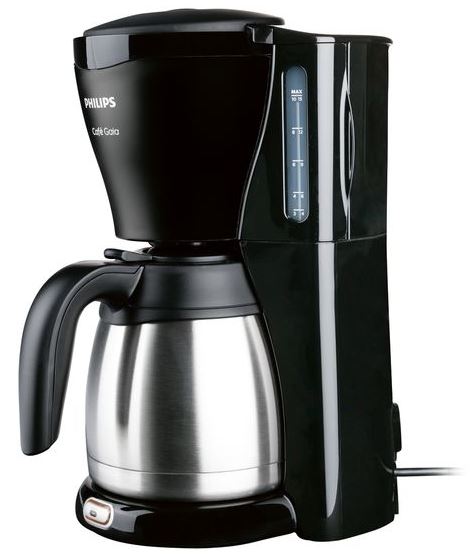 PHILIPS Gaia HD7544/20 Kaffeemaschine mit Thermo-Kanne aus Edelstahl für nur 39,99 Euro