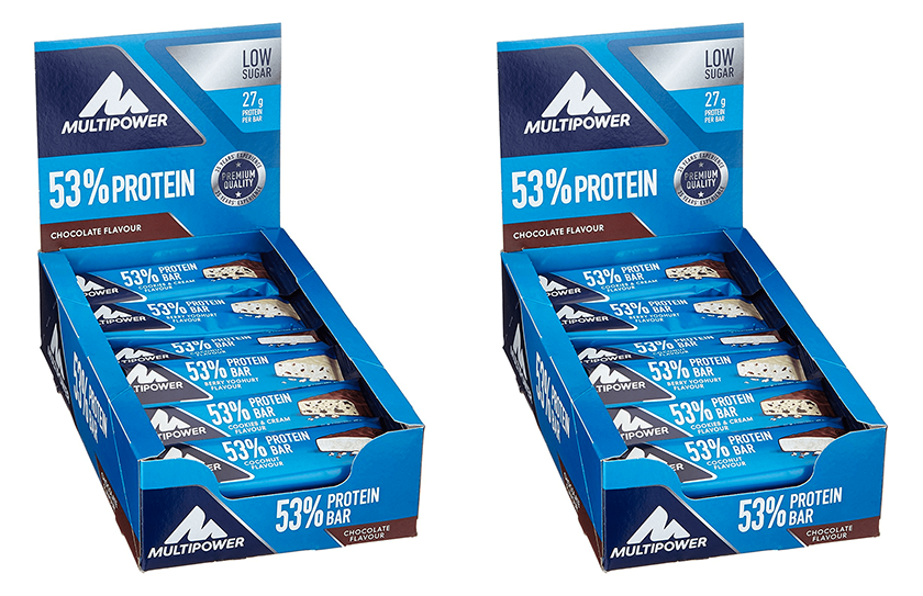 Knaller! 48 53% Protein Riegel (verschiedene Geschmacksrichtungen) für nur 37,98 Euro