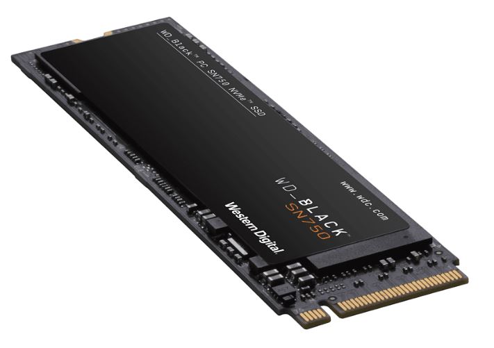WD BLACK SN750 NVMe M2 SSD 500 GB für nur 76,30 Euro inkl. Versand